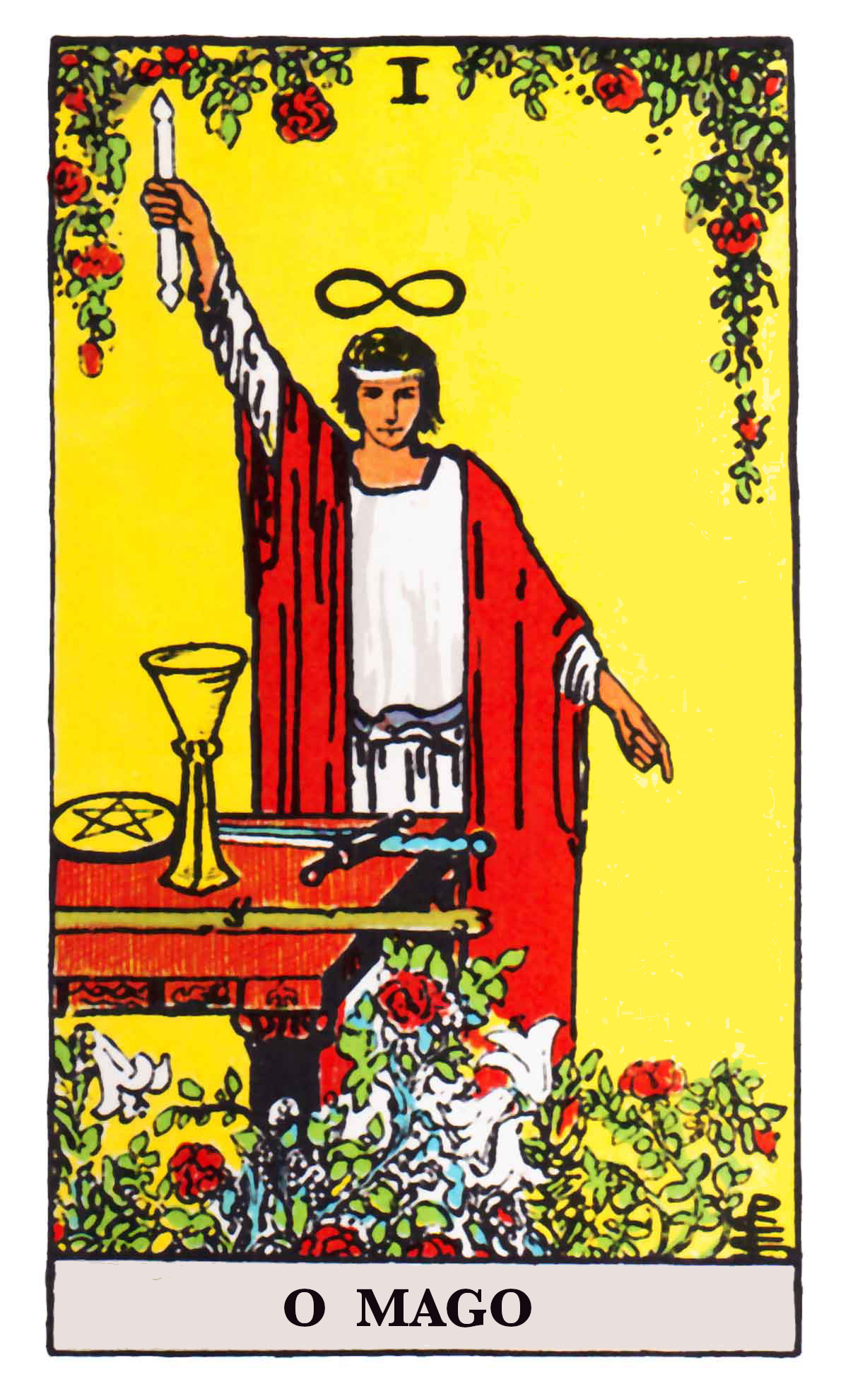 Carta de Tarot O Mago