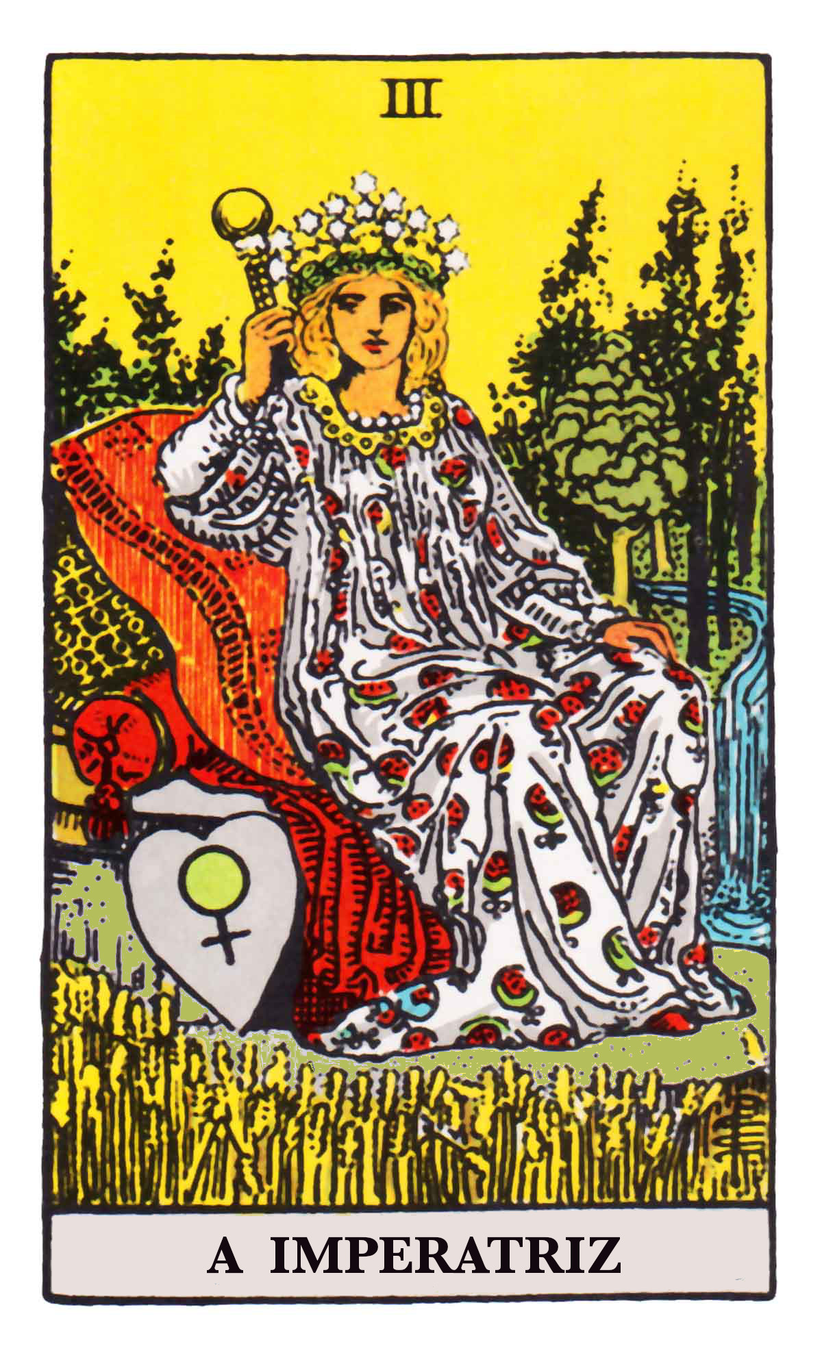 Carta de Tarot A Imperatriz