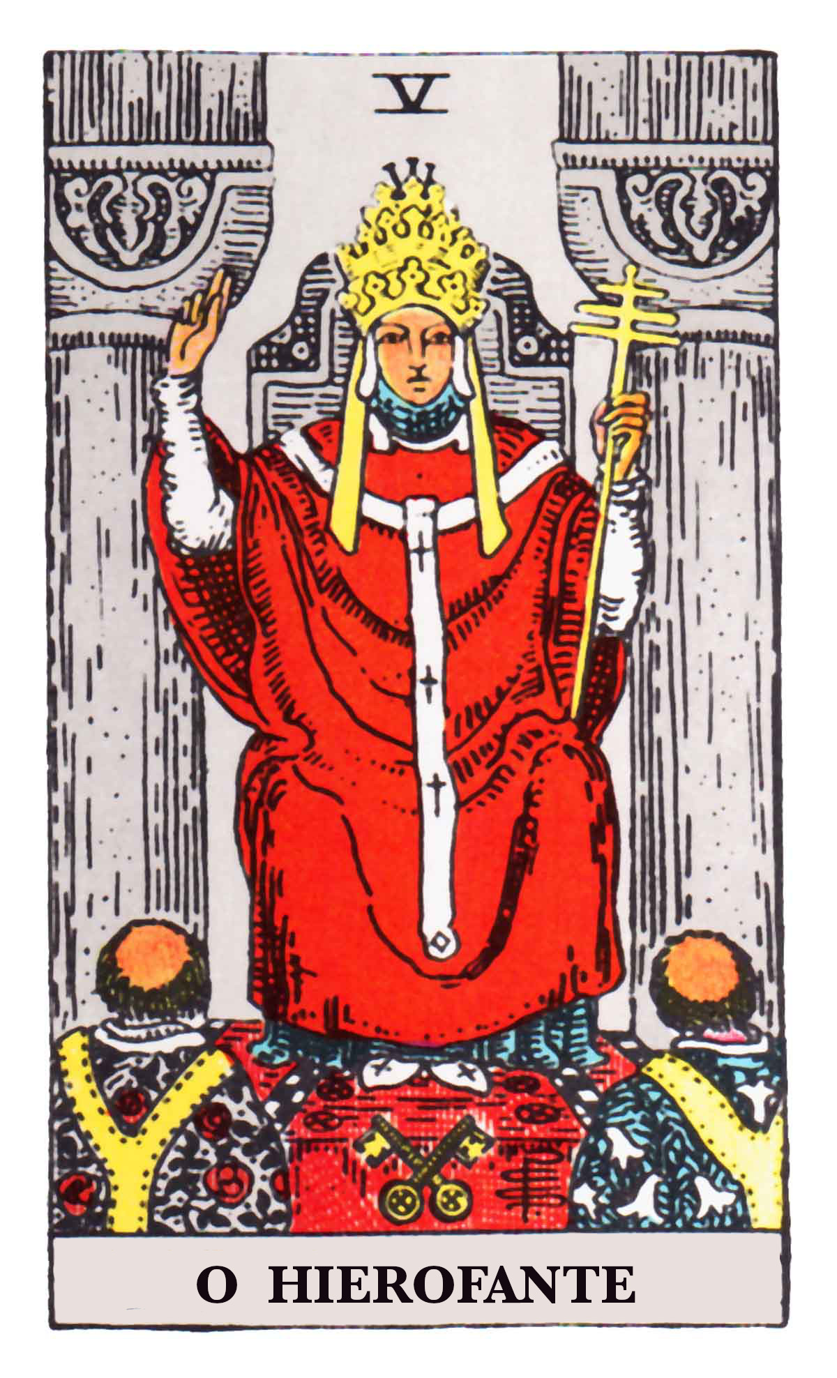 Carta de Tarot O Hierofante