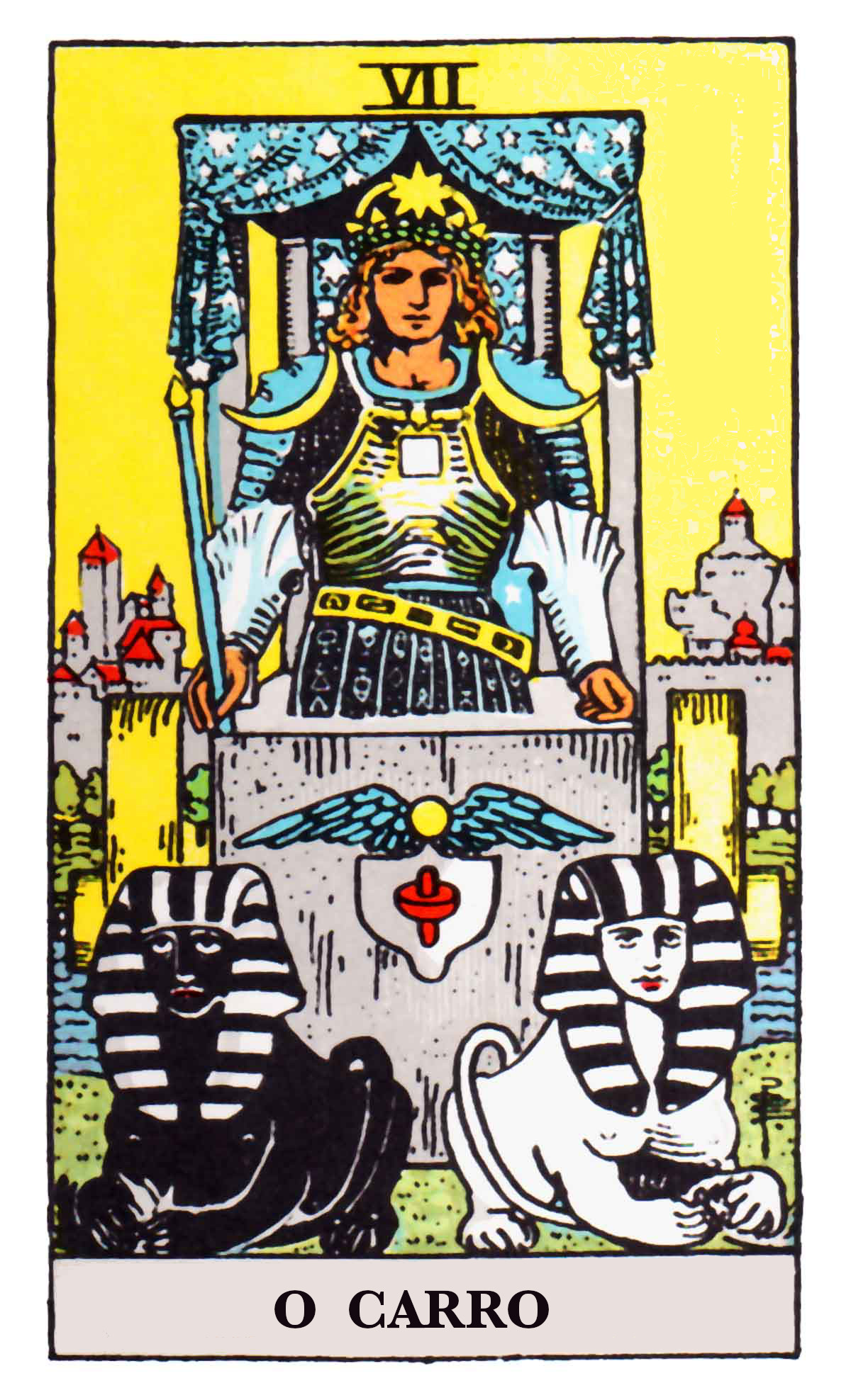 Carta de Tarot O Carro