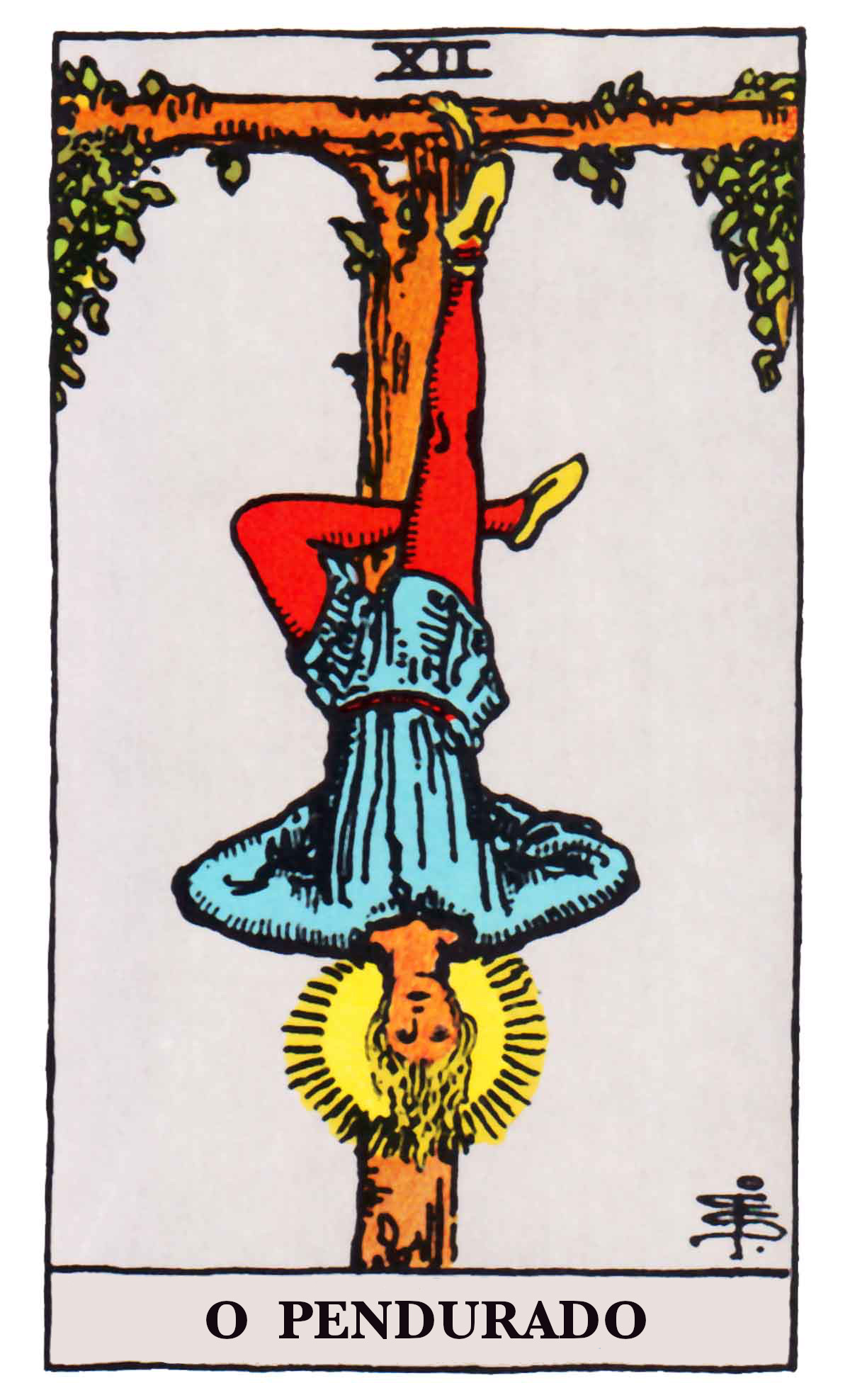 Carta de Tarot O Enforcado