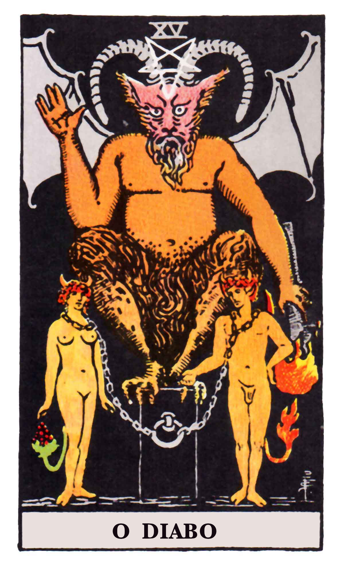 Carta de Tarot O Diabo