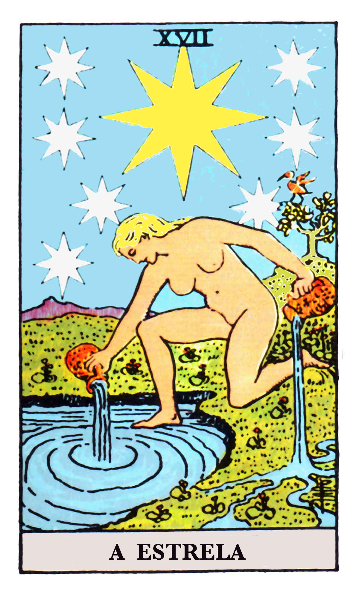 Carta de Tarot A Estrela