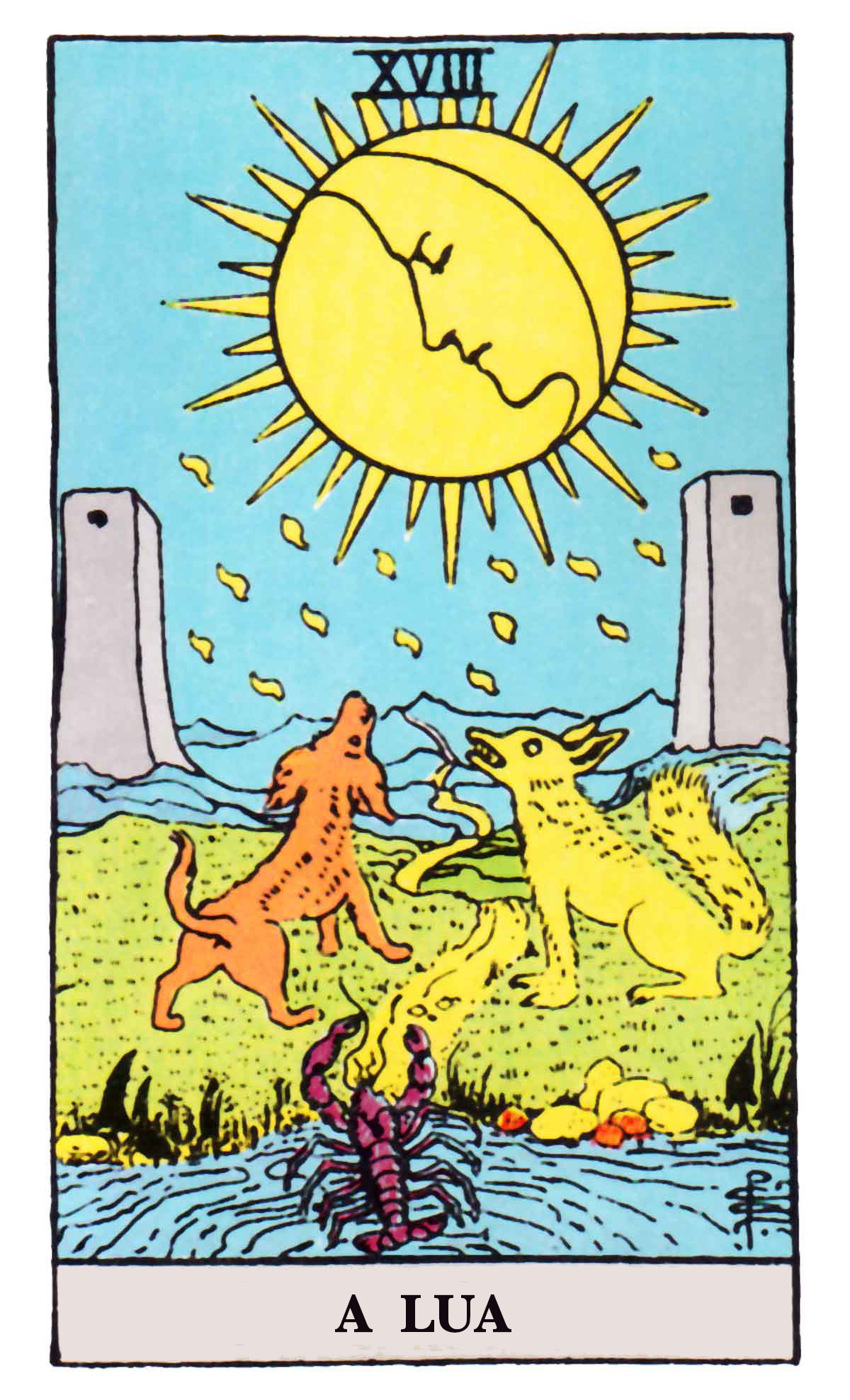 Carta de Tarot A Lua