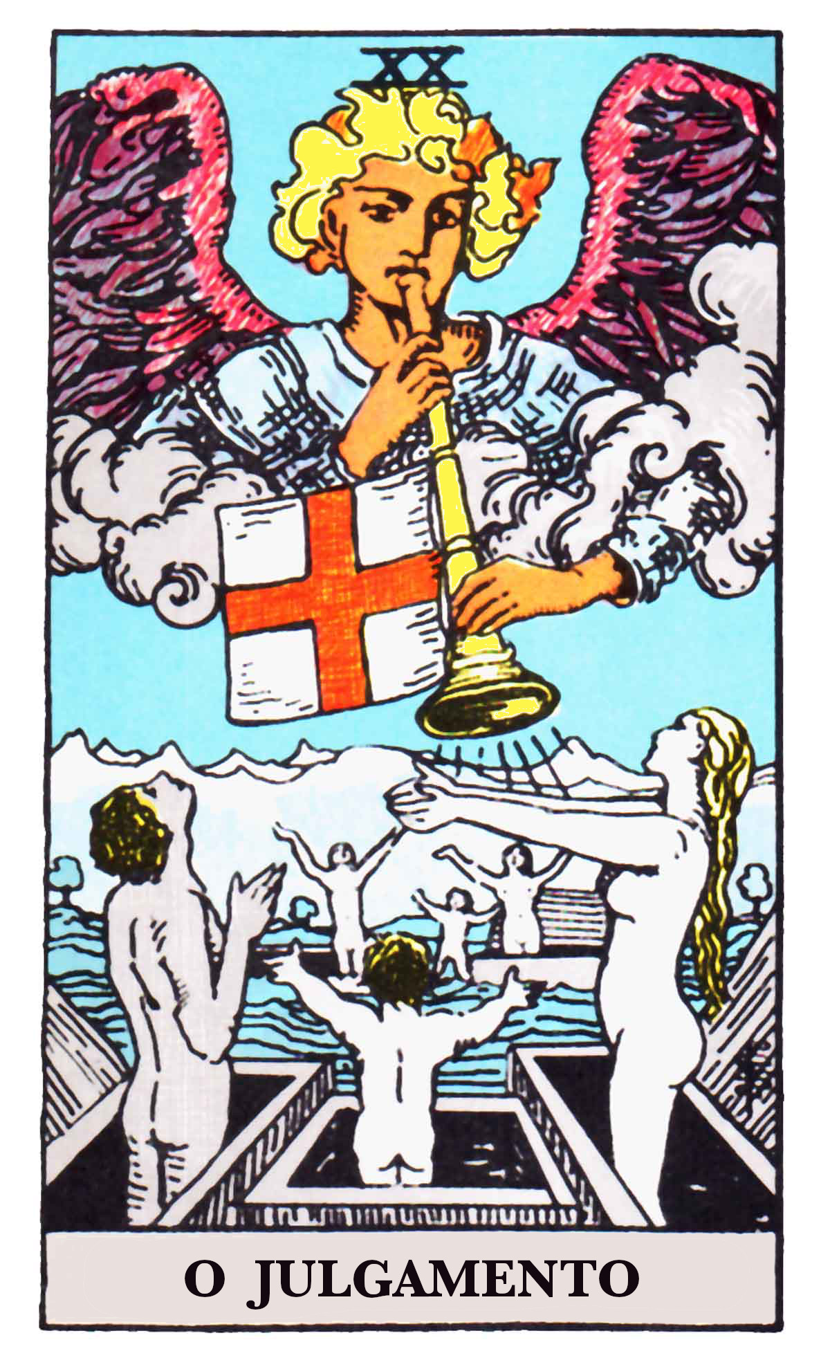 Carta de Tarot O Julgamento