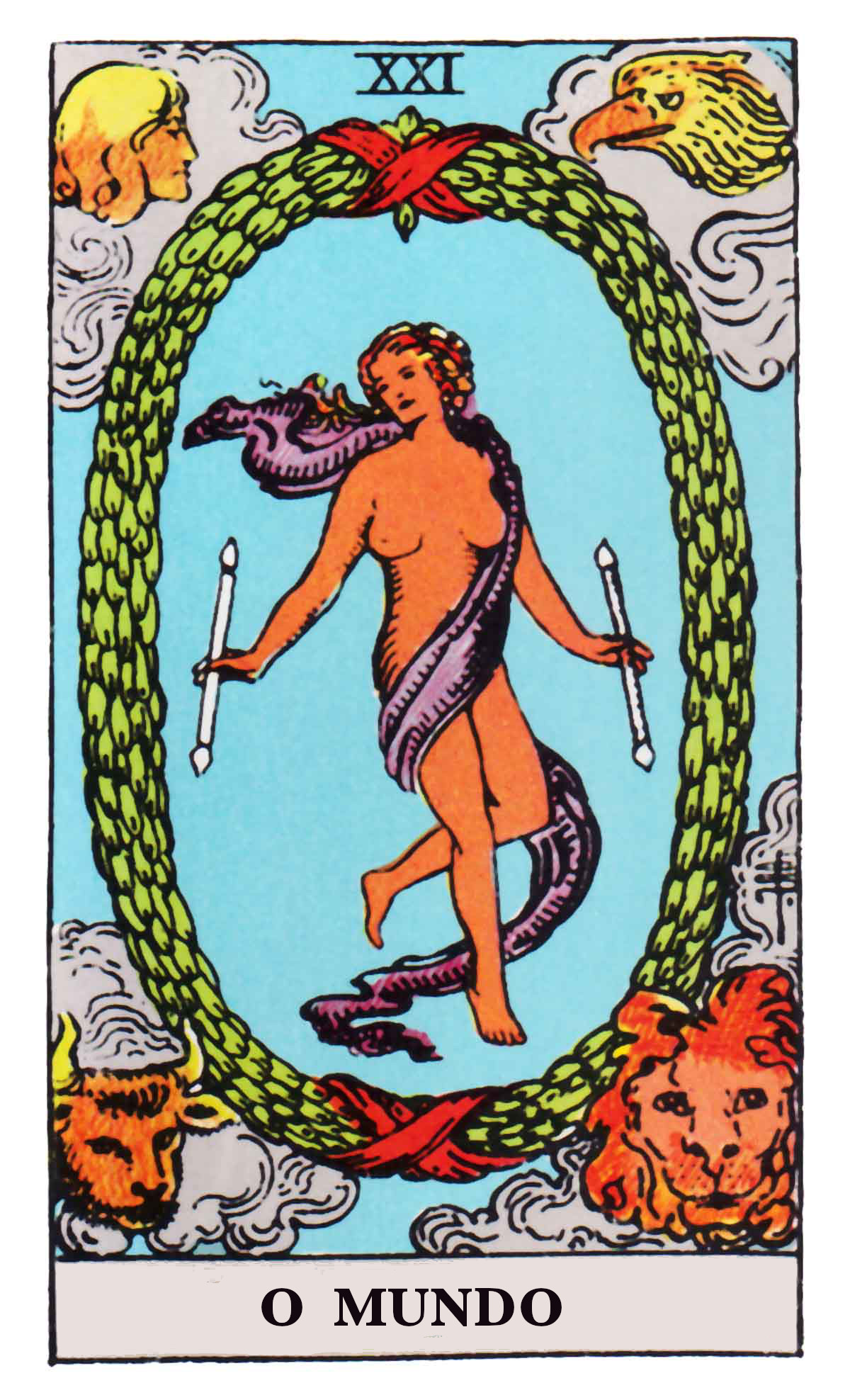 Carta de Tarot O Mundo